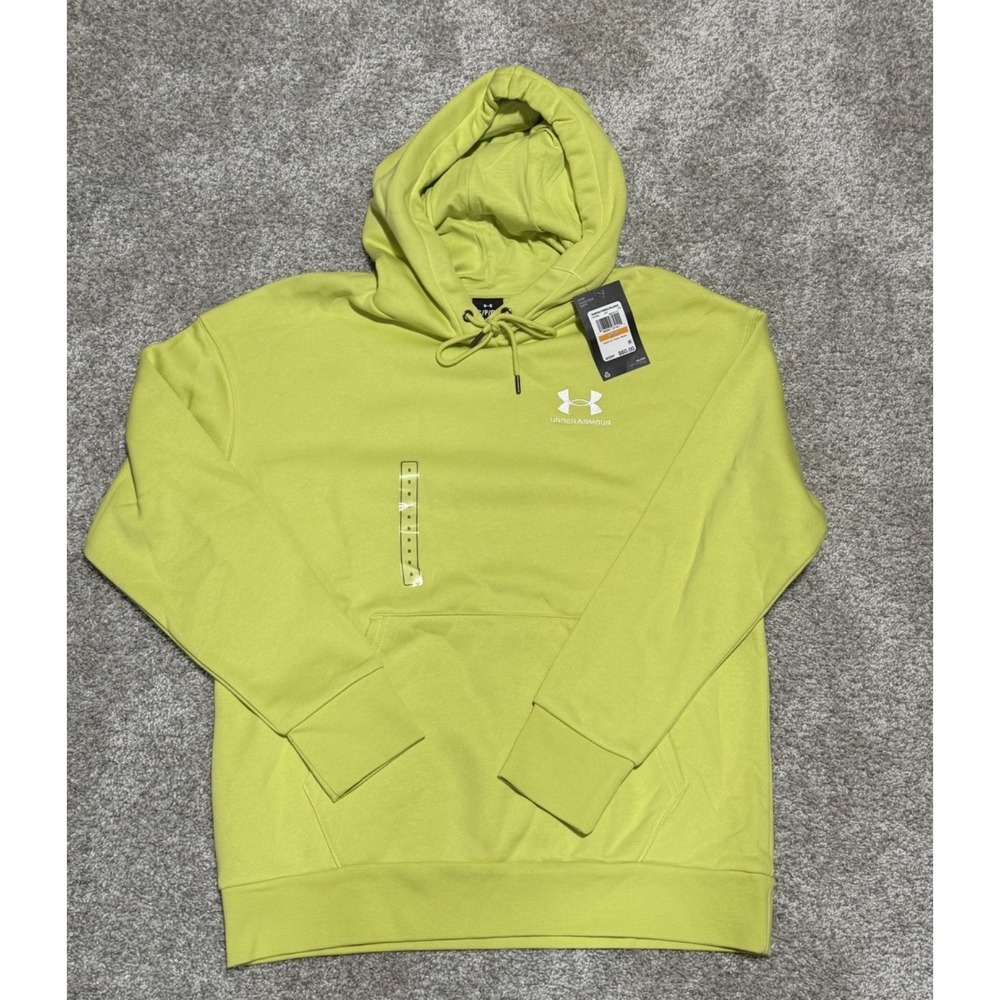 NWT Women's Under Armour UA Loose Fit Fleece Lined Hoodie Pull Over Size S